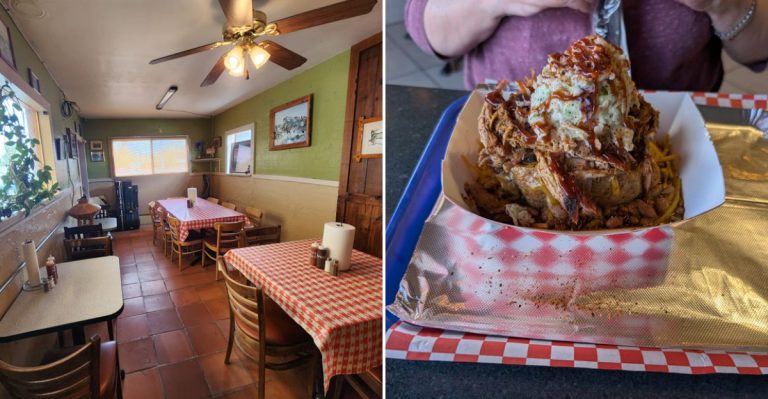 A Tiny Arizona BBQ Joint Is Serving A Stuffed Potato Big Enough For Two