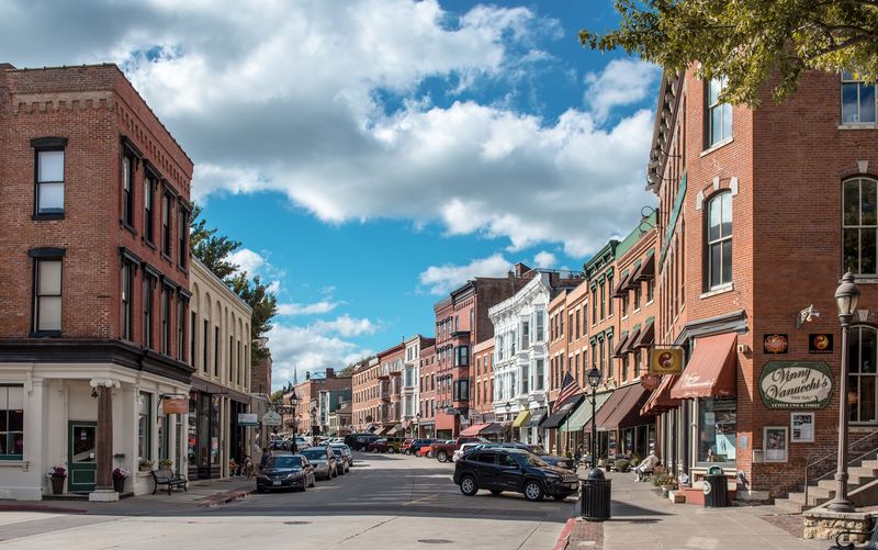 A Town Frozen In Beautiful Time