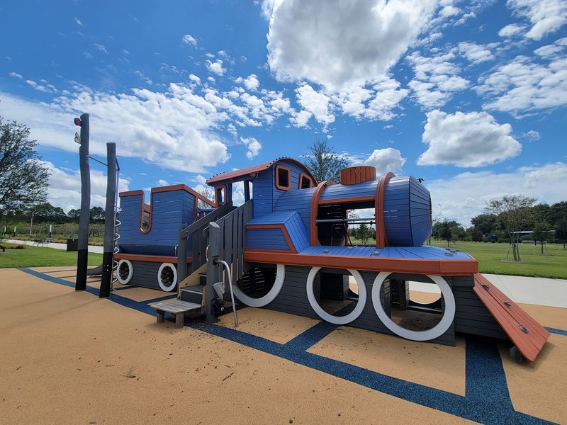 A Train Museum And Welcome Center Greet Visitors At The Entrance A Train Museum And Welcome Center Greet Visitors At The Entrance