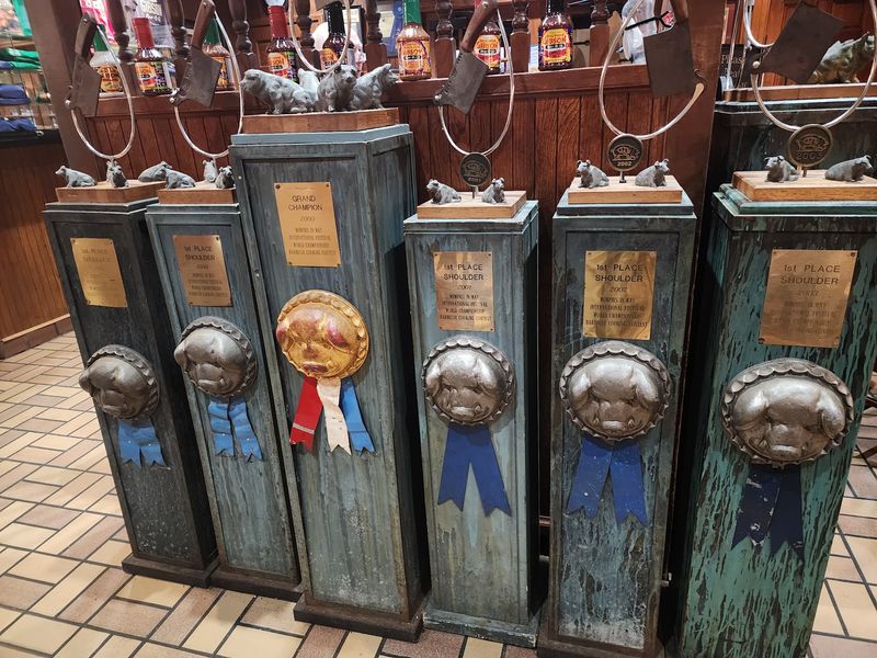 A Trophy Shelf That Could Make Champions Blush