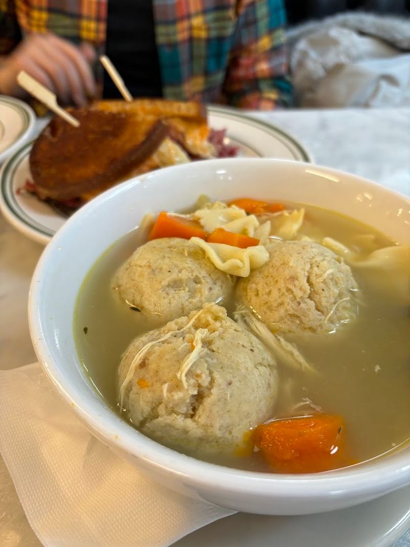 The Matzo Ball Soup That Gets People Talking