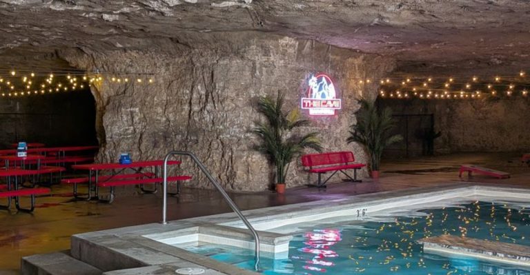 A Unique Dining Experience In A Missouri Restaurant Built Beside A Natural Cave