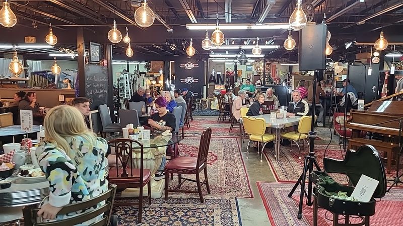 The Cafe Downstairs Is A Destination On Its Own