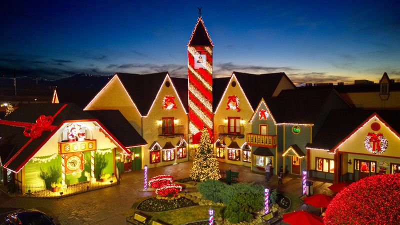 A Village That Looks Straight Out Of A Snow Globe
