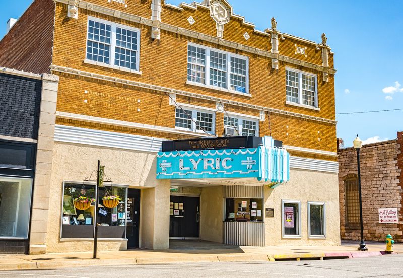 A Vintage Theater Adds To The Historic Feel A Vintage Theater Adds To The Historic Feel