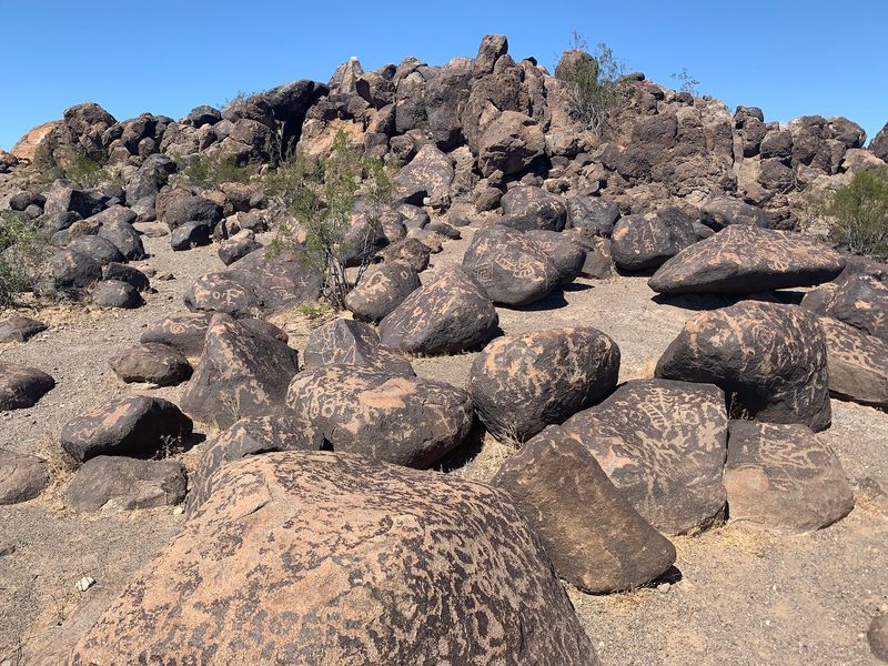 A Volcanic Rock Pile That Doubles As A Desert Gallery