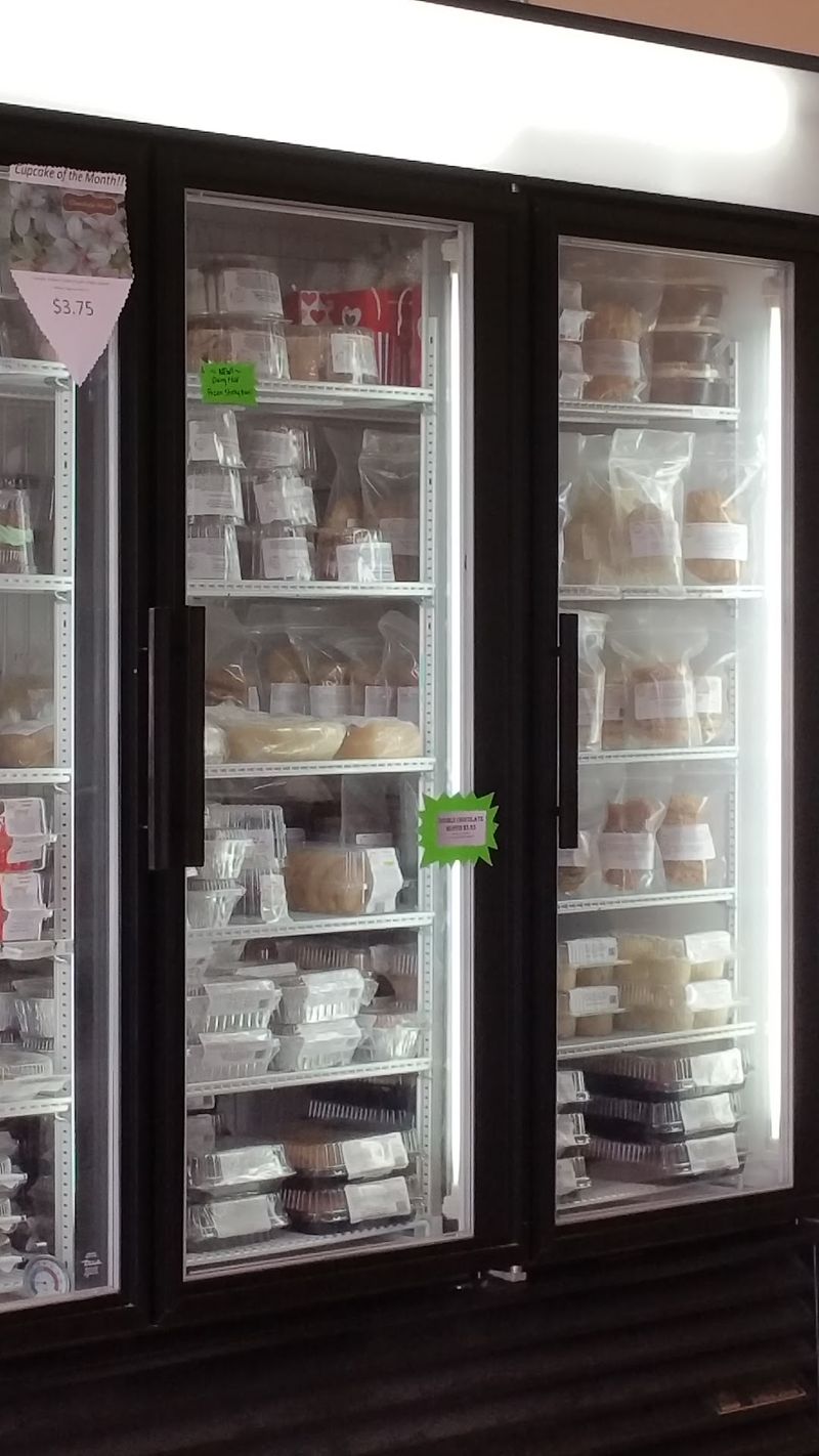A Wall Of Coolers Built For Grab-And-Go Shopping