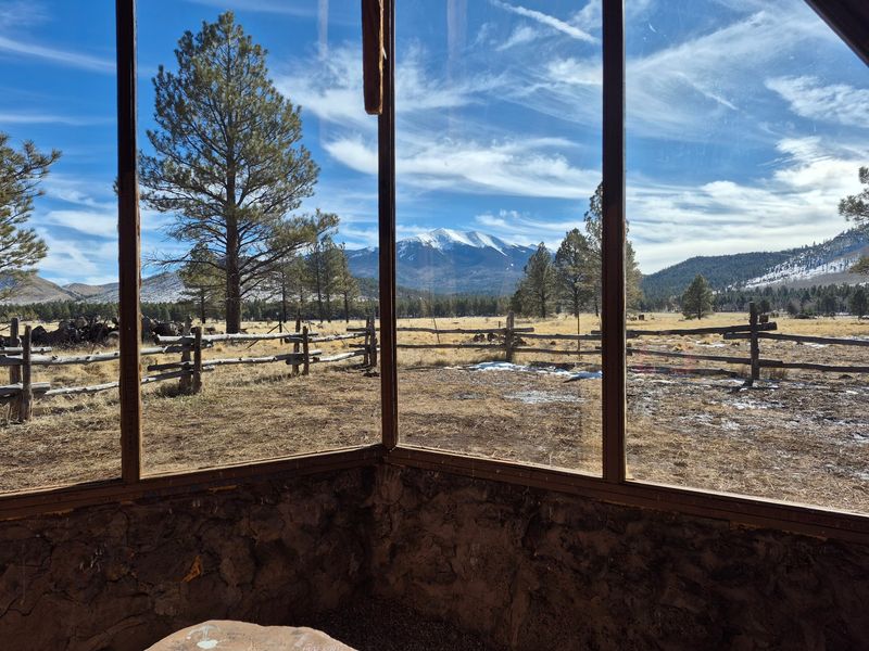 A Wall Of Glass That Puts The Peaks Behind The Pulpit