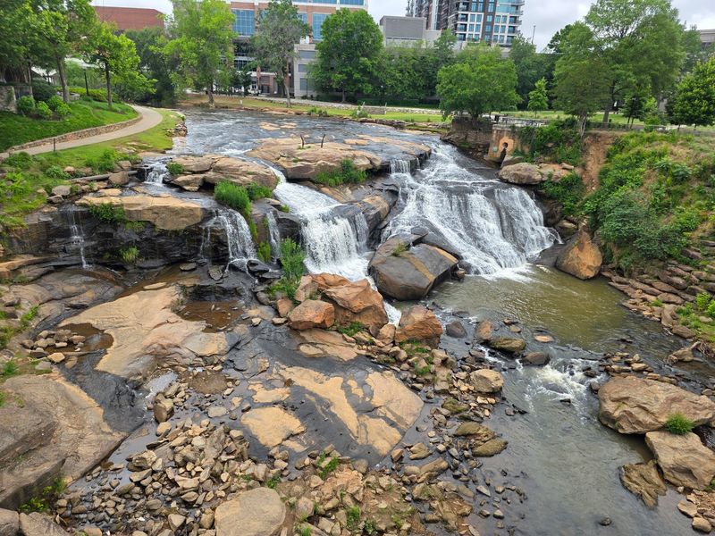 A Waterfall Downtown Makes Every Errand Feel Like A Day Trip A Waterfall Downtown Makes Every Errand Feel Like A Day Trip
