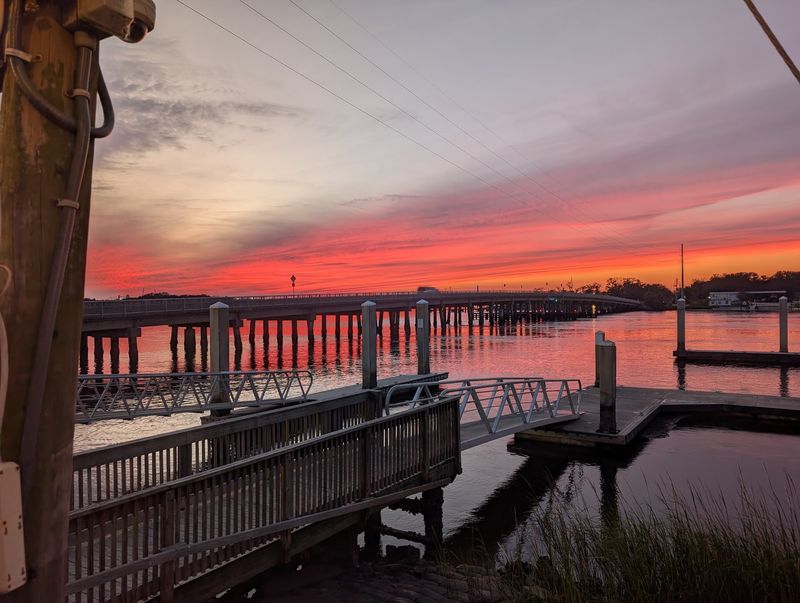 A Waterfront Deck Made For Sunset Watching A Waterfront Deck Made For Sunset Watching