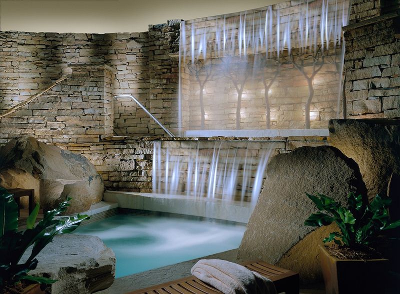 A World-Class Spa With A Snow Room Twist