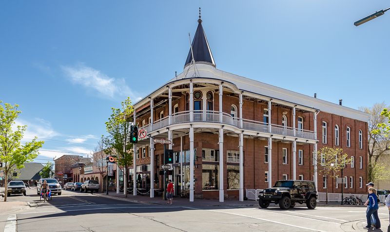 A Wraparound Balcony Above Downtown