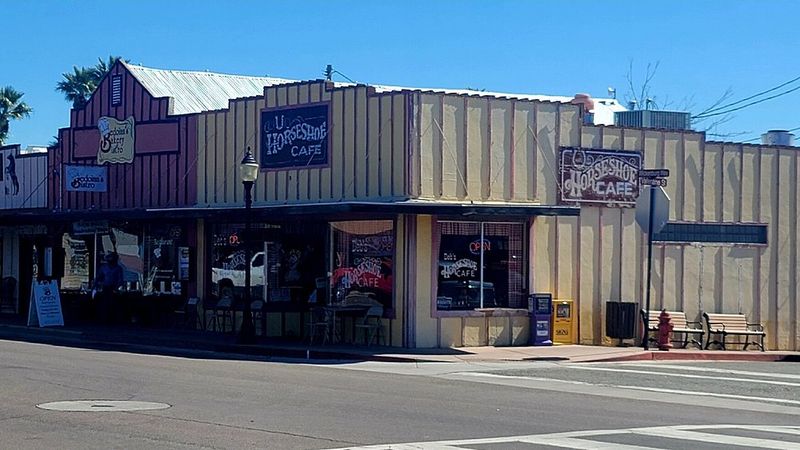 A Yellow Corner on Wickenburg Way