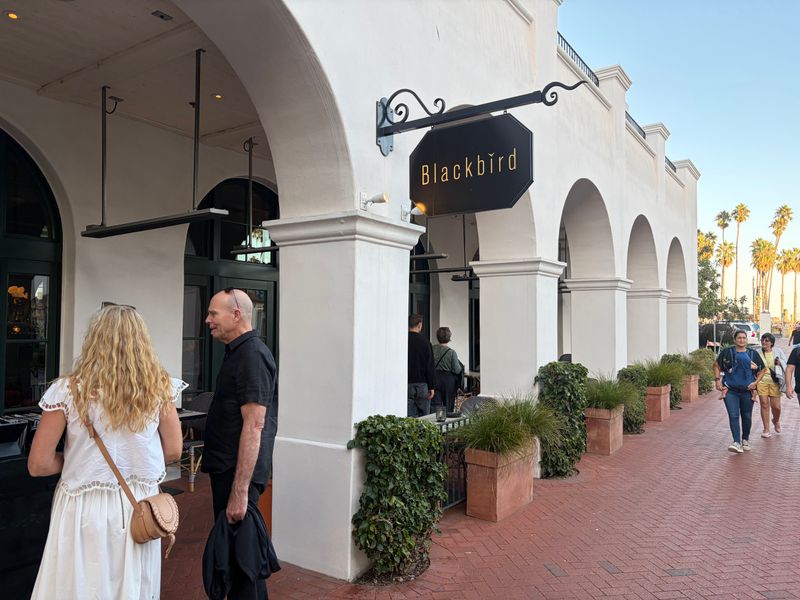 Blackbird at Hotel Californian – Santa Barbara