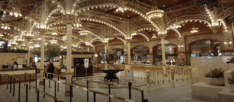 Garden Court Buffet At Main Street Station - Downtown's Hidden Treasure