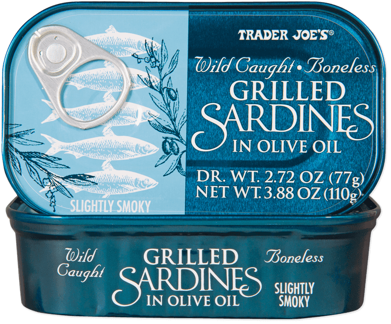 BUY: Trader Joe's Canned Sardines In Olive Oil – Tiny Fish, Mighty Benefits