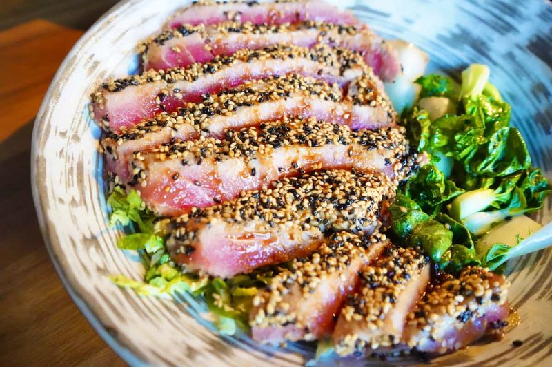 WORTH ORDERING: Seared Peppered Ahi Tuna