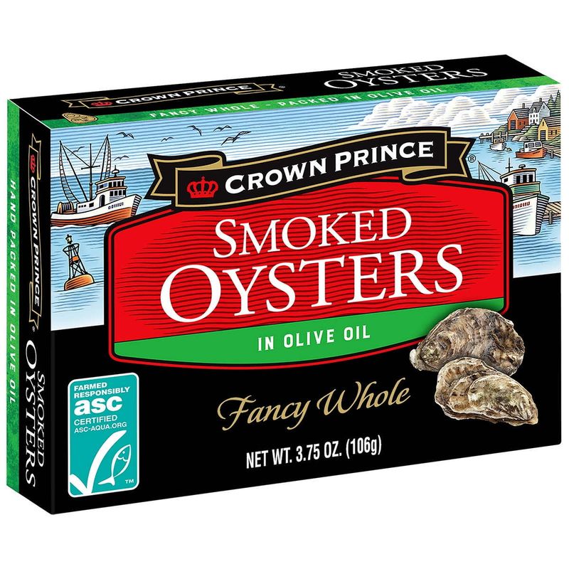 BUY: Crown Prince Smoked Oysters – Luxurious Zinc-Rich Treat