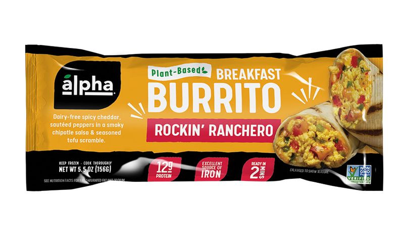 BUY: Alpha Foods Plant-Based Breakfast Burritos