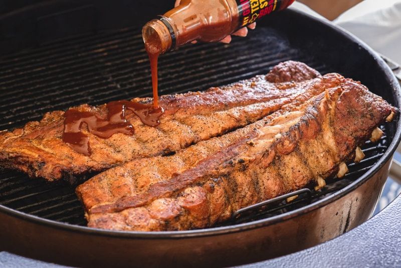 Dad's Famous Charcoal-Grilled Ribs