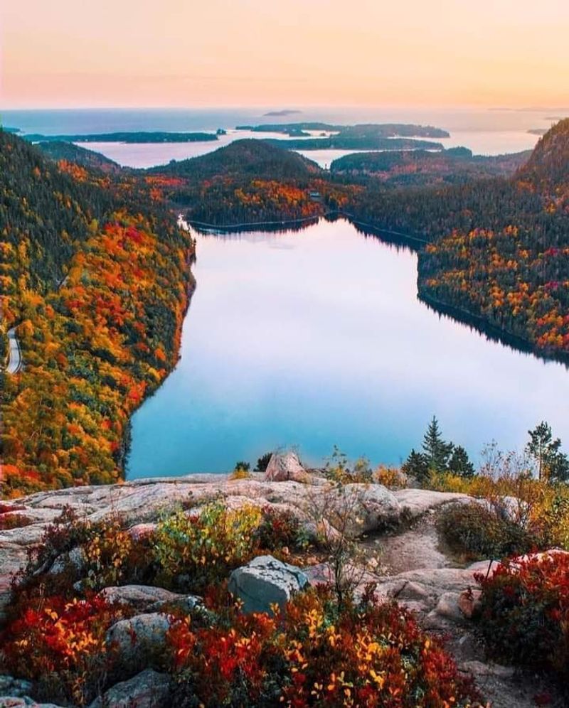 Acadia National Park And Bar Harbor