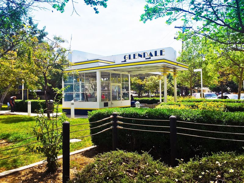 Adams Square Gas Station 