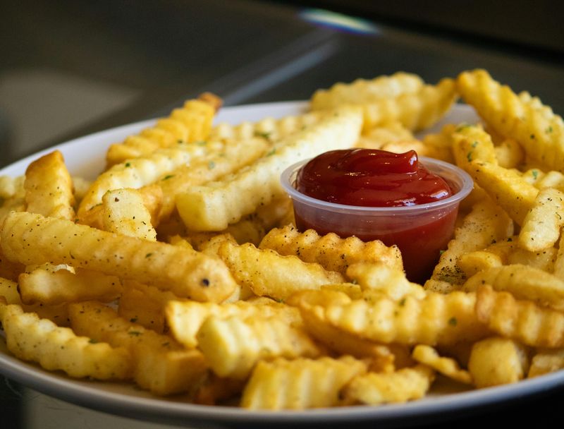 Share A Basket Of Crinkle Fries