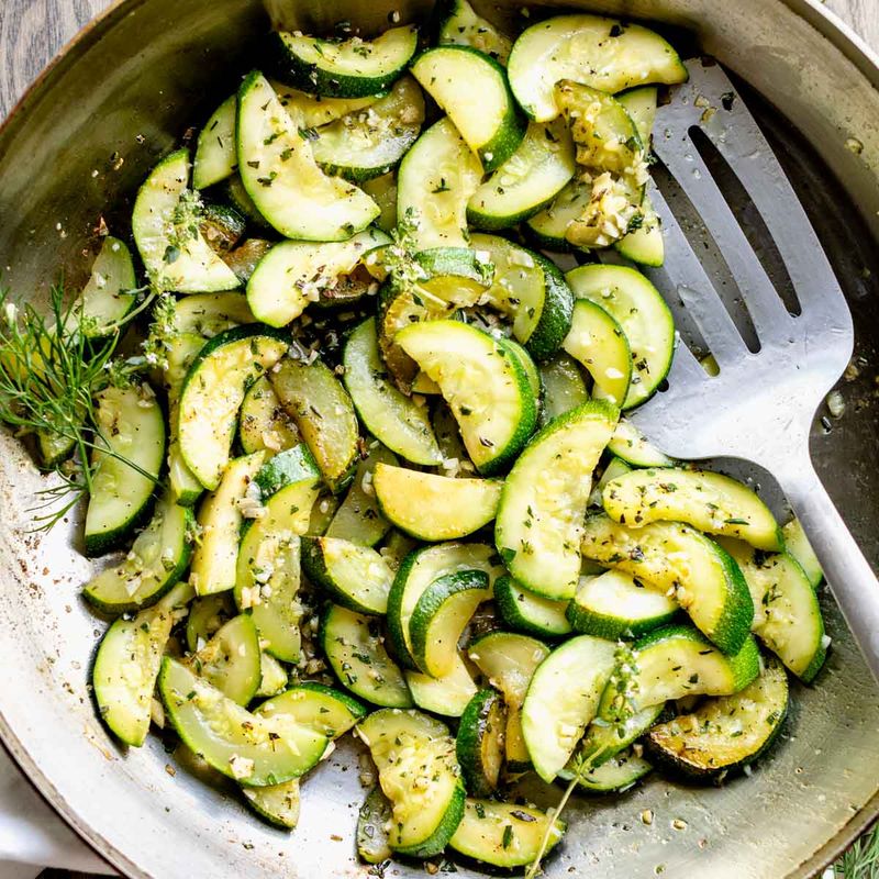 Five-Minute Garlicky Sautéed Zucchini
