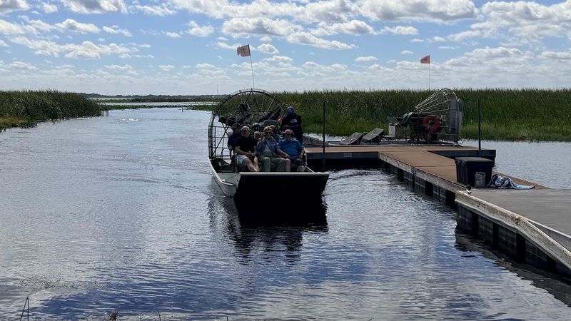 Airboat Rides at Three Lakes Wildlife Management Area, St. Cloud