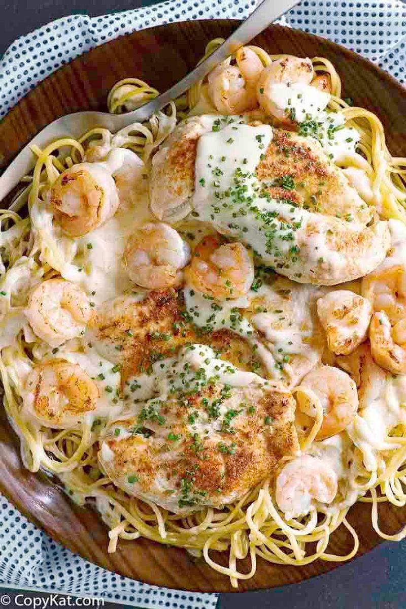 Queensland Chicken & Shrimp Pasta Disappointment