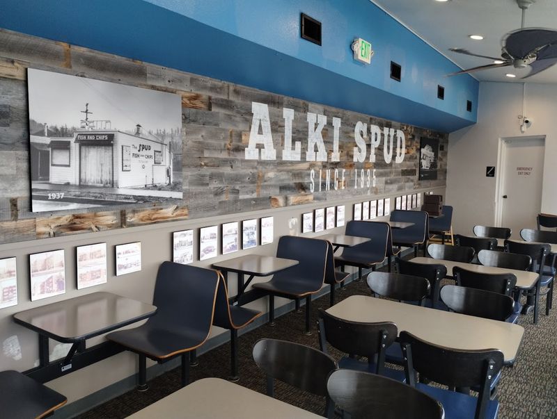 Alki Spud Fish And Chips, Seattle Alki Spud Fish And Chips, Seattle