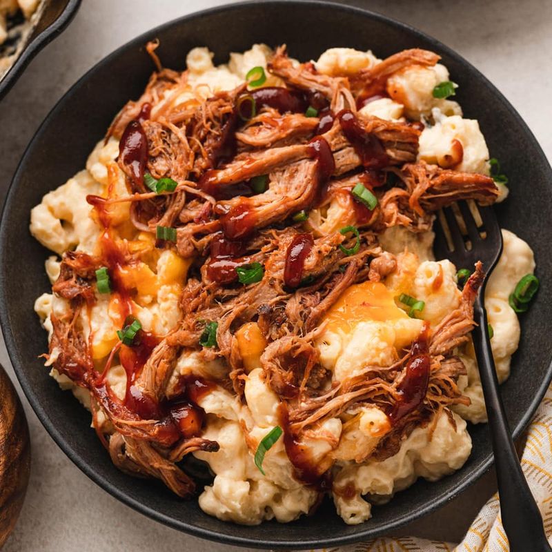 Pulled Pork Mac and Cheese Extravaganza