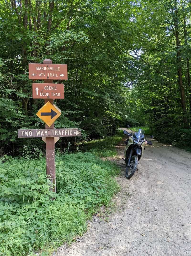 Allegheny National Forest ATV Trail System, Marienville, Pennsylvania