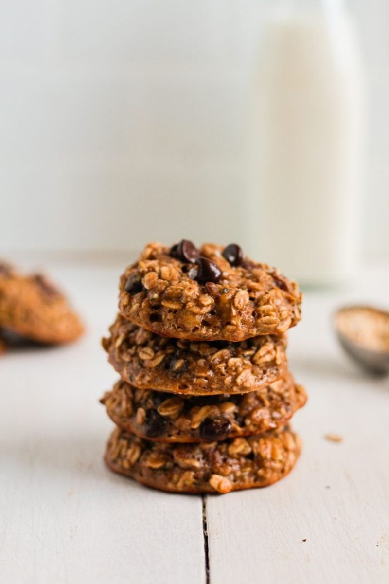 Banana Cottage Cheese Cookies