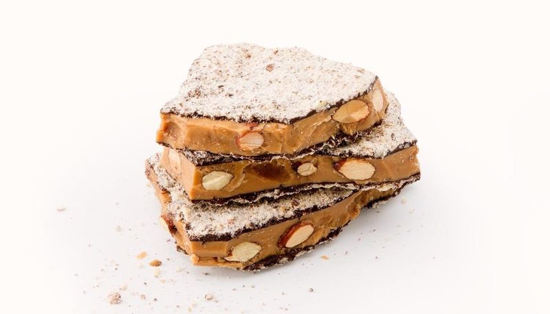 Almond Toffee Gives The Store Its Center Of Gravity Almond Toffee Gives The Store Its Center Of Gravity