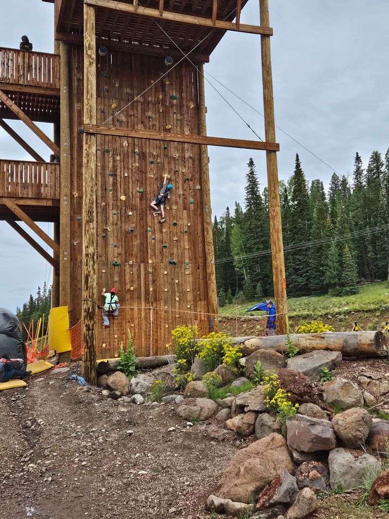 Alpine Coaster, Airbag Jump, And Rock Wall