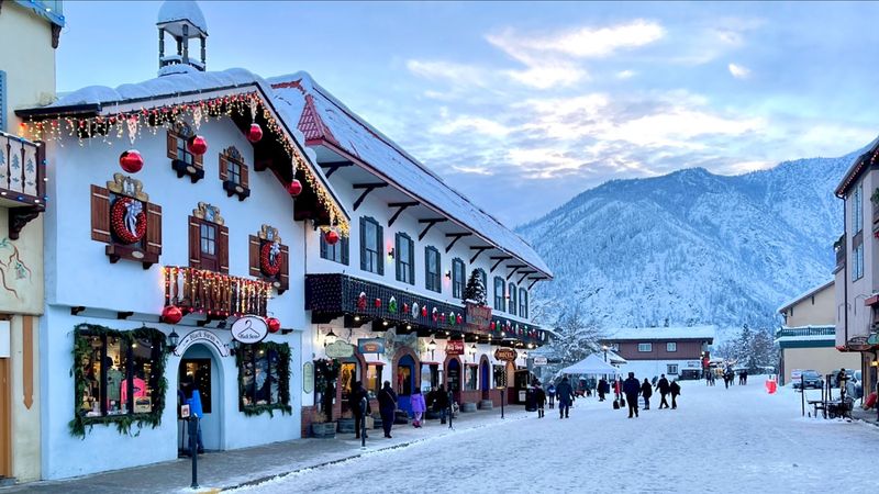 Alpine Rooflines and Bavarian Storefronts Alpine Rooflines and Bavarian Storefronts