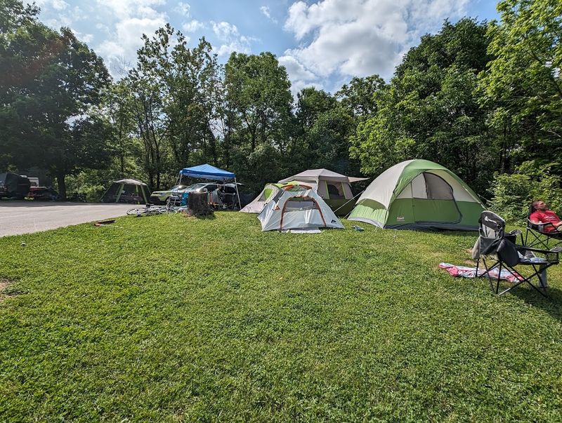 Hueston Woods State Park Campground, College Corner, OH