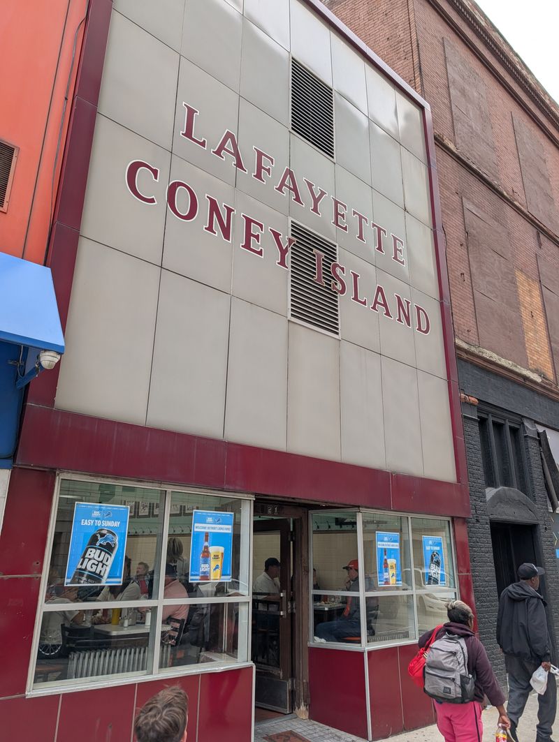 Lafayette Coney Island, Detroit (Was Amazing)