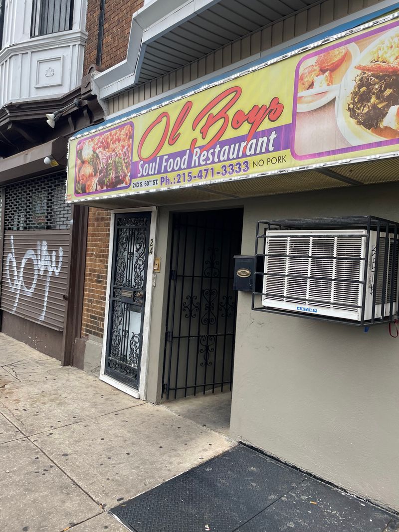 Ol’ Boy’s Soul Food — Philadelphia