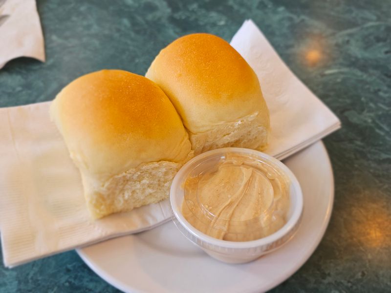 Those Legendary Rolls with Peanut Butter Spread