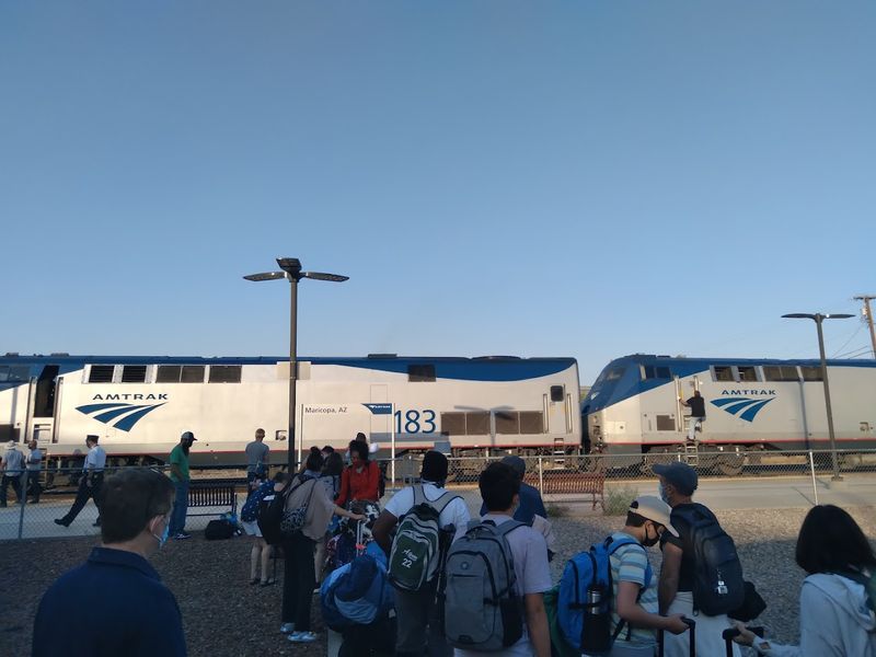 Amtrak Texas Eagle Through Arizona