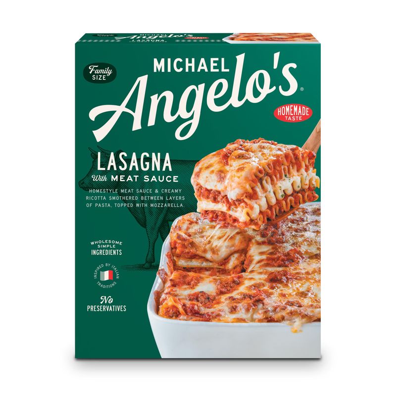 Michael Angelo's Lasagna With Meat Sauce: As Close To Homemade As Freezers Get