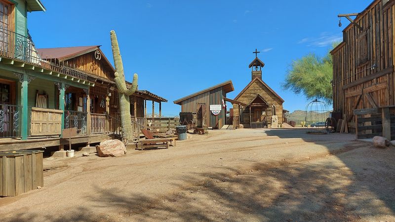 An 1890s Mining Town Beneath the Superstition Mountains