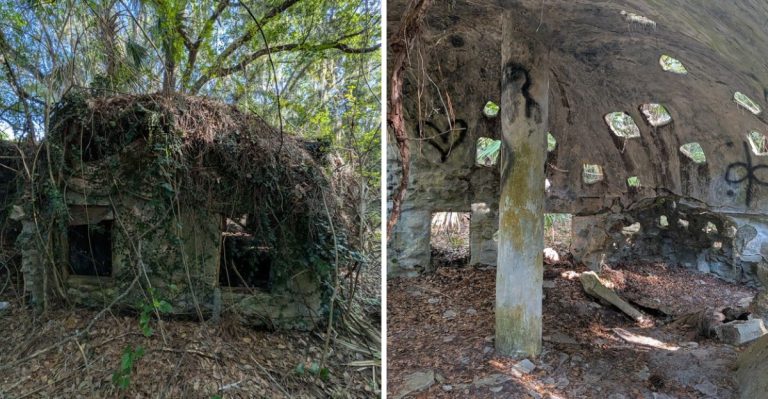 An Abandoned Florida Village Is Filled With Tiny “Elf Houses,” And Nobody Really Knows Why