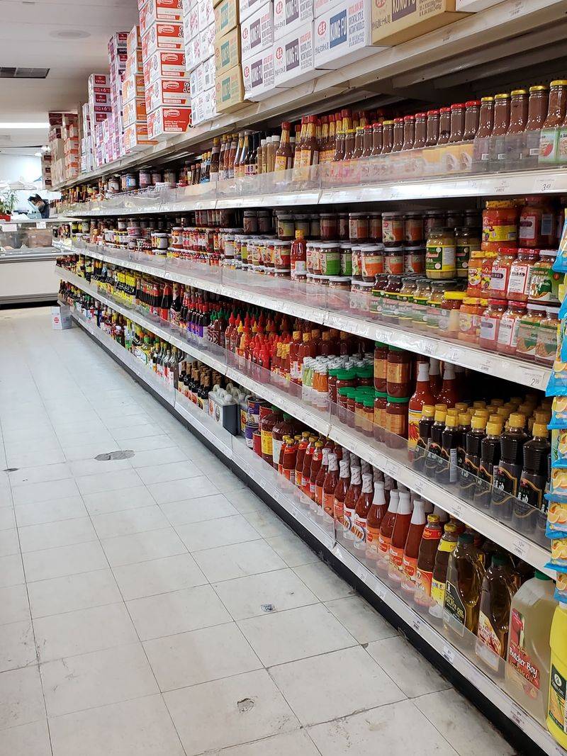 An Array Of Asian Pantry Staples