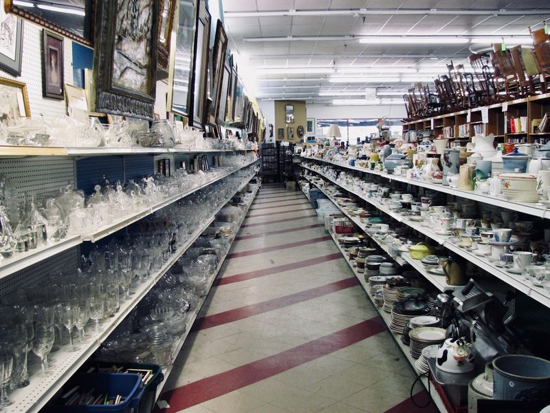 An Endless Sea Of Glassware And Dishes An Endless Sea Of Glassware And Dishes