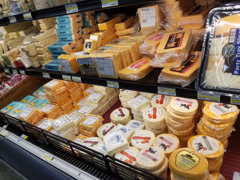 An Enormous Cheese And Snack Selection An Enormous Cheese And Snack Selection