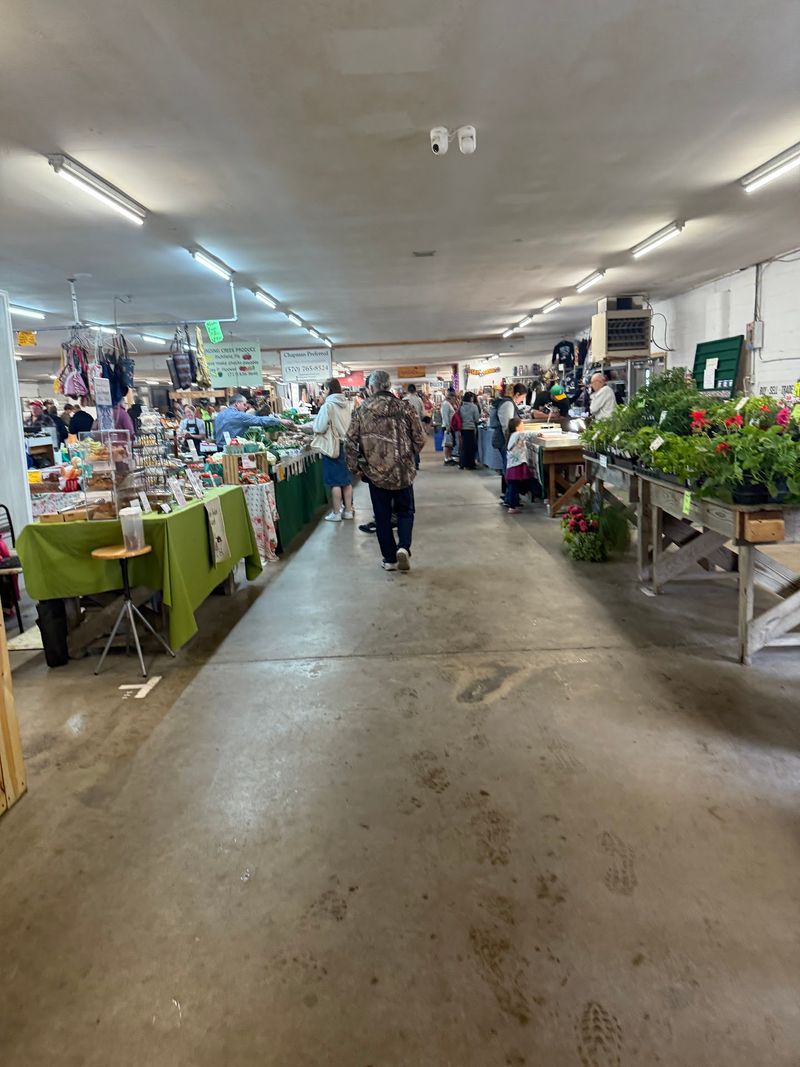 An Indoor Space Roughly The Size Of Two Football Fields