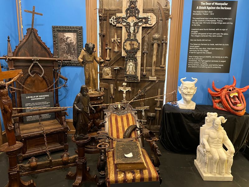An Intact Exorcism Chair Is Not Something You See Every Day